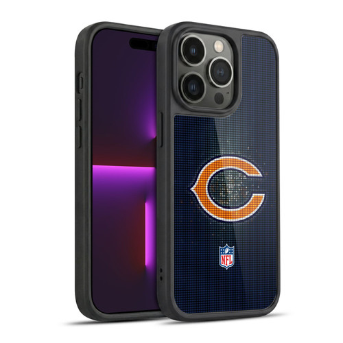 NFL Chicago Bears Artwork LED Gel Armour Case For Apple iPhone 14 Pro