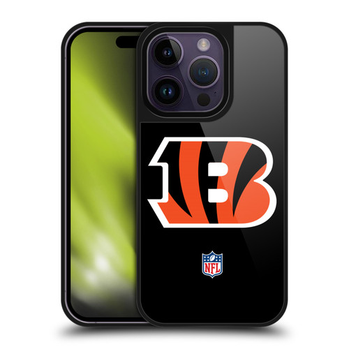 NFL Cincinnati Bengals Logo Plain Gel Armour Case For Apple iPhone 14 Pro NFL Cincinnati Bengals Logo Plain Gel Armour Case For Apple iPhone 14 Pro