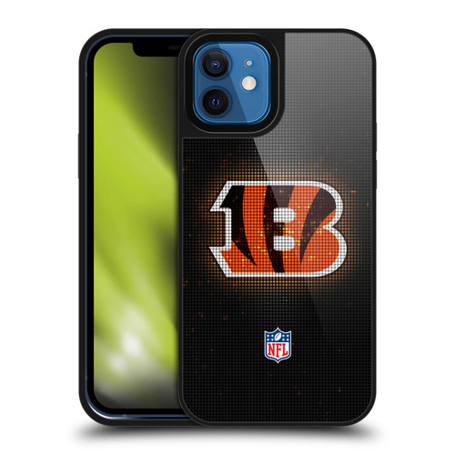 NFL Cincinnati Bengals Artwork LED Gel Armour Case For Apple iPhone 12 / iPhone 12 Pro