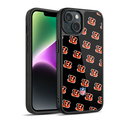 NFL Cincinnati Bengals Artwork Patterns Gel Armour Case For Apple iPhone 14