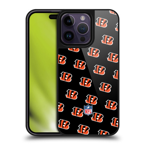 NFL Cincinnati Bengals Artwork Patterns Gel Armour Case For Apple iPhone 14 Pro Max