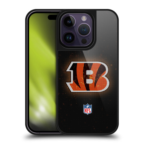 NFL Cincinnati Bengals Artwork LED Gel Armour Case For Apple iPhone 14 Pro