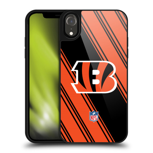NFL Cincinnati Bengals Artwork Stripes Gel Armour Case For Apple iPhone XR