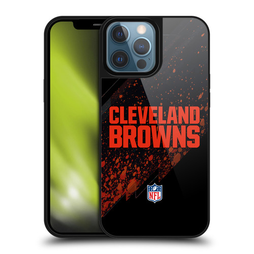 NFL Cleveland Browns Logo Blur Gel Armour Case For Apple iPhone 13 Pro Max