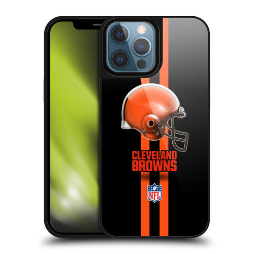 NFL Cleveland Browns Logo Helmet Gel Armour Case For Apple iPhone 13 Pro Max