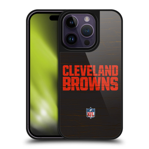 NFL Cleveland Browns Logo Distressed Look Gel Armour Case For Apple iPhone 14 Pro NFL Cleveland Browns Logo Distressed Look Gel Armour Case For Apple iPhone 14 Pro