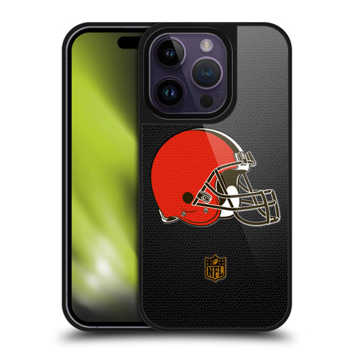 NFL Cleveland Browns Logo Football Gel Armour Case For Apple iPhone 14 Pro