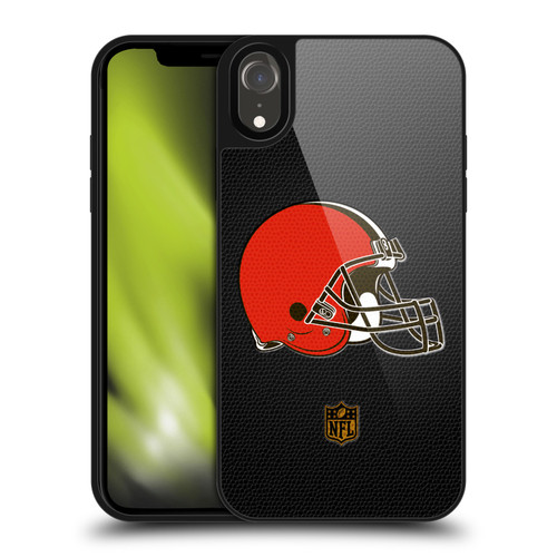NFL Cleveland Browns Logo Football Gel Armour Case For Apple iPhone XR