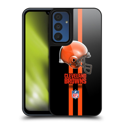 NFL Cleveland Browns Logo Helmet Gel Armour Case For Samsung Galaxy A15 NFL Cleveland Browns Logo Helmet Gel Armour Case For Samsung Galaxy A15