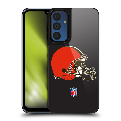 NFL Cleveland Browns Logo Plain Gel Armour Case For Samsung Galaxy A15 NFL Cleveland Browns Logo Plain Gel Armour Case For Samsung Galaxy A15