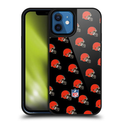 NFL Cleveland Browns Artwork Patterns Gel Armour Case For Apple iPhone 12 / iPhone 12 Pro