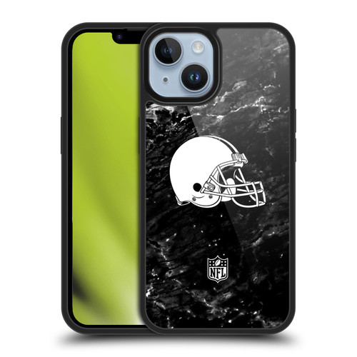 NFL Cleveland Browns Artwork Marble Gel Armour Case For Apple iPhone 14 NFL Cleveland Browns Artwork Marble Gel Armour Case For Apple iPhone 14