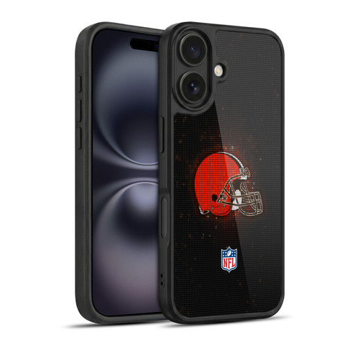 NFL Cleveland Browns Artwork LED Gel Armour Case For Apple iPhone 16