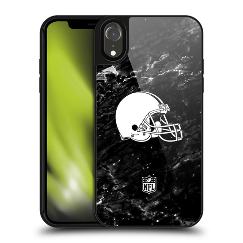 NFL Cleveland Browns Artwork Marble Gel Armour Case For Apple iPhone XR NFL Cleveland Browns Artwork Marble Gel Armour Case For Apple iPhone XR
