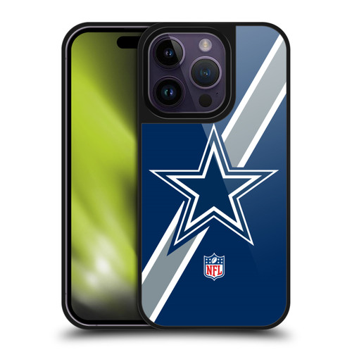 NFL Dallas Cowboys Logo Stripes Gel Armour Case For Apple iPhone 14 Pro NFL Dallas Cowboys Logo Stripes Gel Armour Case For Apple iPhone 14 Pro