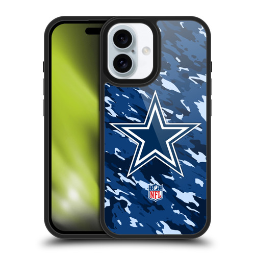 NFL Dallas Cowboys Logo Camou Gel Armour Case For Apple iPhone 16