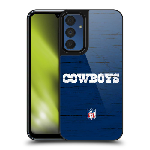 NFL Dallas Cowboys Logo Distressed Look Gel Armour Case For Samsung Galaxy A15