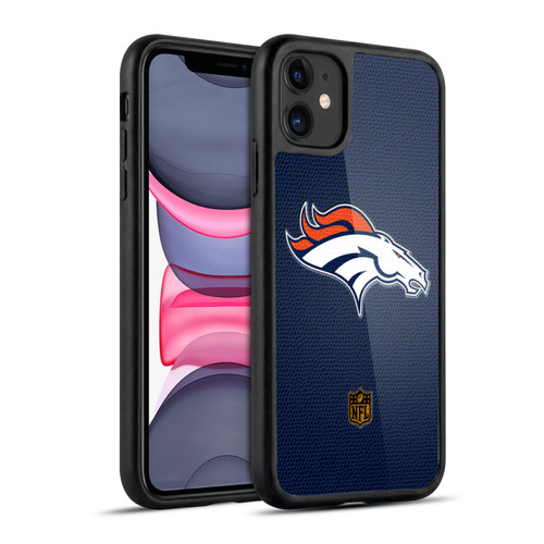 NFL Denver Broncos Logo Football Gel Armour Case For Apple iPhone 11