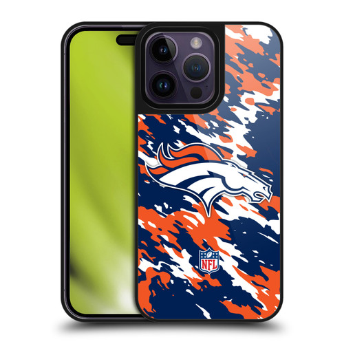 NFL Denver Broncos Logo Camou Gel Armour Case For Apple iPhone 14 Pro Max