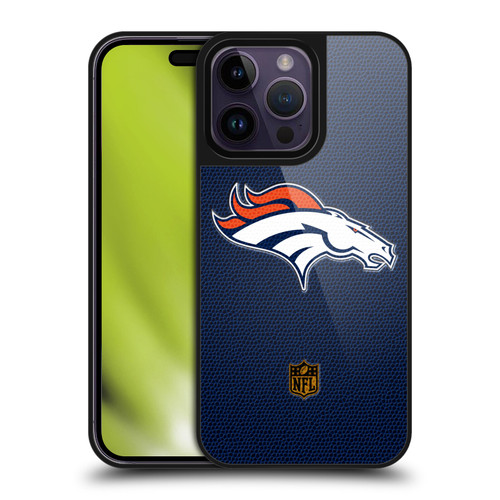 NFL Denver Broncos Logo Football Gel Armour Case For Apple iPhone 14 Pro Max