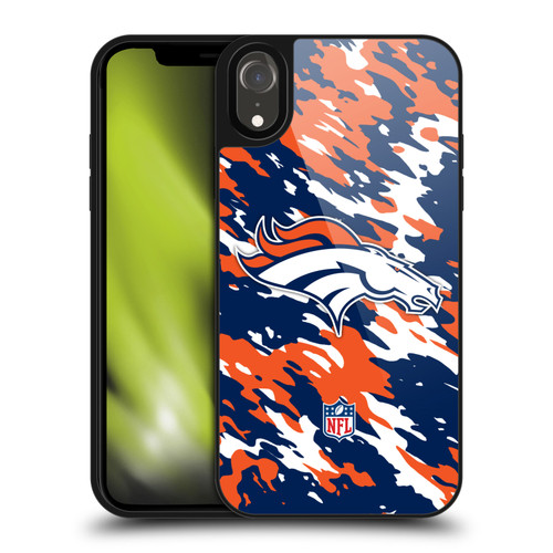 NFL Denver Broncos Logo Camou Gel Armour Case For Apple iPhone XR