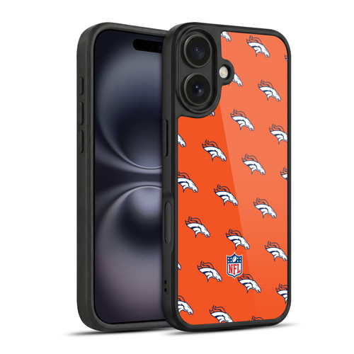NFL Denver Broncos Artwork Patterns Gel Armour Case For Apple iPhone 16