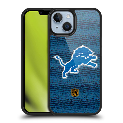NFL Detroit Lions Logo Football Gel Armour Case For Apple iPhone 14