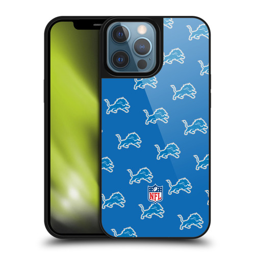 NFL Detroit Lions Artwork Patterns Gel Armour Case For Apple iPhone 13 Pro Max