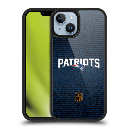 NFL New England Patriots Logo Football Gel Armour Case For Apple iPhone 14 NFL New England Patriots Logo Football Gel Armour Case For Apple iPhone 14