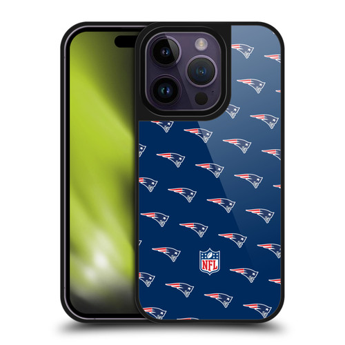 NFL New England Patriots Artwork Patterns Gel Armour Case For Apple iPhone 14 Pro