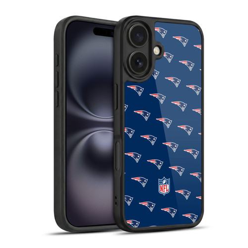 NFL New England Patriots Artwork Patterns Gel Armour Case For Apple iPhone 16