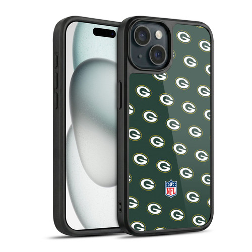 NFL Green Bay Packers Artwork Patterns Gel Armour Case For Apple iPhone 15