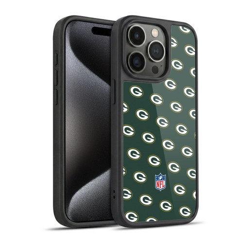 NFL Green Bay Packers Artwork Patterns Gel Armour Case For Apple iPhone 15 Pro