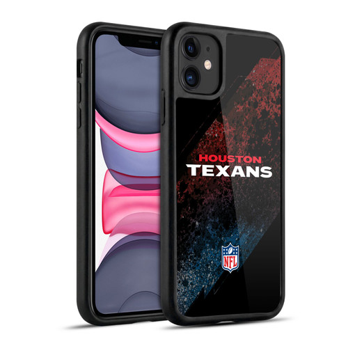 NFL Houston Texans Logo Blur Gel Armour Case For Apple iPhone 11