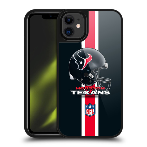 NFL Houston Texans Logo Helmet Gel Armour Case For Apple iPhone 11