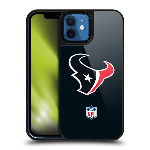 NFL Houston Texans Logo Plain Gel Armour Case For Apple iPhone 12 / iPhone 12 Pro
