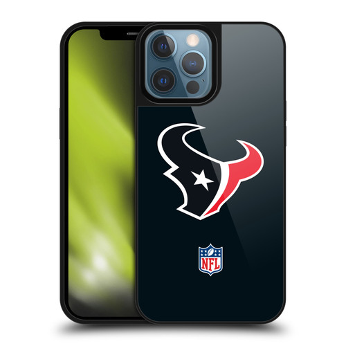 NFL Houston Texans Logo Plain Gel Armour Case For Apple iPhone 13 Pro Max