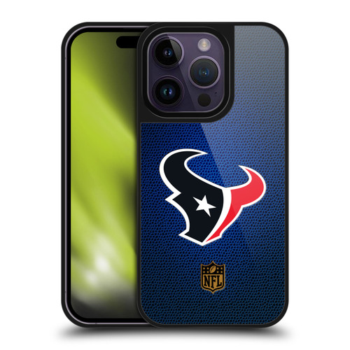 NFL Houston Texans Logo Football Gel Armour Case For Apple iPhone 14 Pro