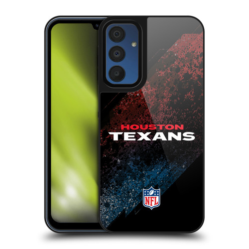 NFL Houston Texans Logo Blur Gel Armour Case For Samsung Galaxy A15