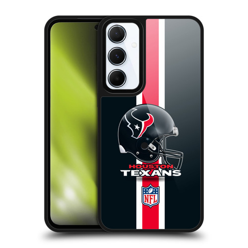 NFL Houston Texans Logo Helmet Gel Armour Case For Samsung Galaxy A55 5G
