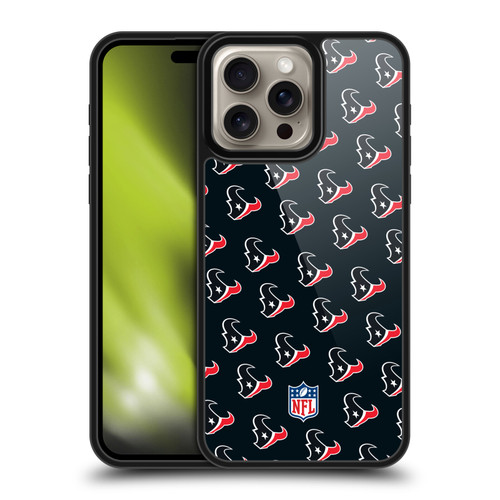 NFL Houston Texans Artwork Patterns Gel Armour Case For Apple iPhone 16 Pro Max