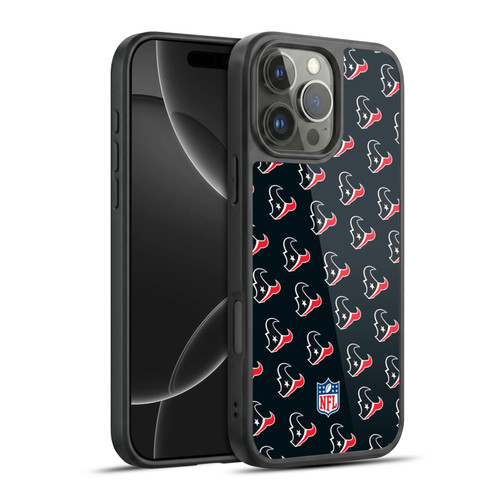 NFL Houston Texans Artwork Patterns Gel Armour Case For Apple iPhone 16 Pro Max