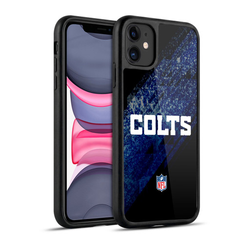 NFL Indianapolis Colts Logo Blur Gel Armour Case For Apple iPhone 11