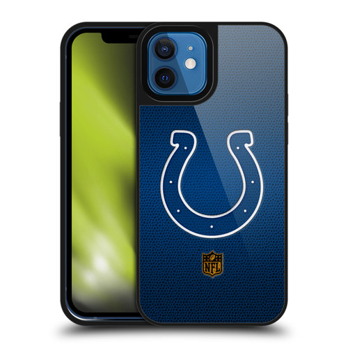 NFL Indianapolis Colts Logo Football Gel Armour Case For Apple iPhone 12 / iPhone 12 Pro