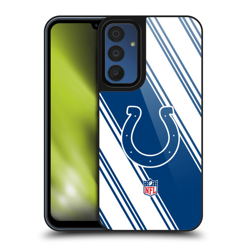 NFL Indianapolis Colts Artwork Stripes Gel Armour Case For Samsung Galaxy A15