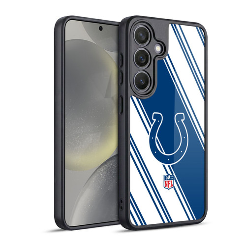 NFL Indianapolis Colts Artwork Stripes Gel Armour Case For Samsung Galaxy S24 5G