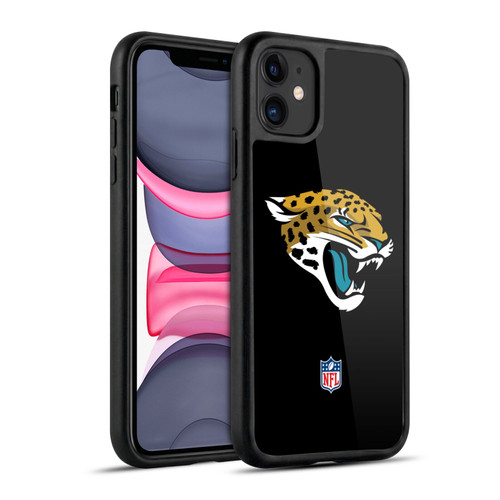 NFL Jacksonville Jaguars Logo Plain Gel Armour Case For Apple iPhone 11