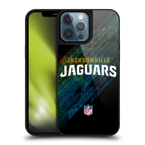 NFL Jacksonville Jaguars Logo Blur Gel Armour Case For Apple iPhone 13 Pro Max