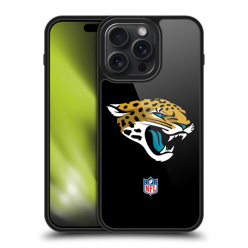 NFL Jacksonville Jaguars Logo Plain Gel Armour Case For Apple iPhone 15 Pro Max