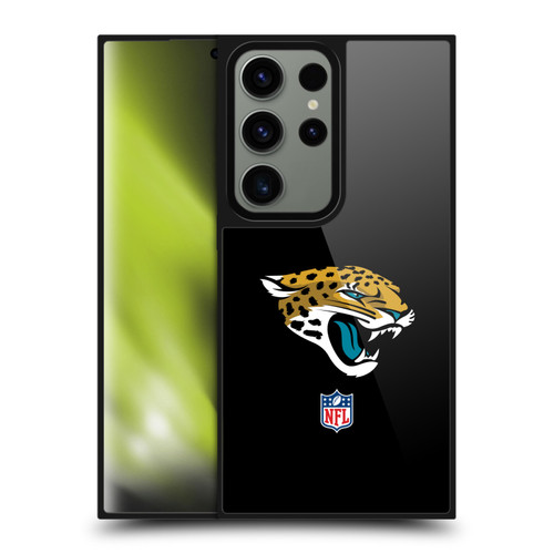 NFL Jacksonville Jaguars Logo Plain Gel Armour Case For Samsung Galaxy S24 Ultra 5G